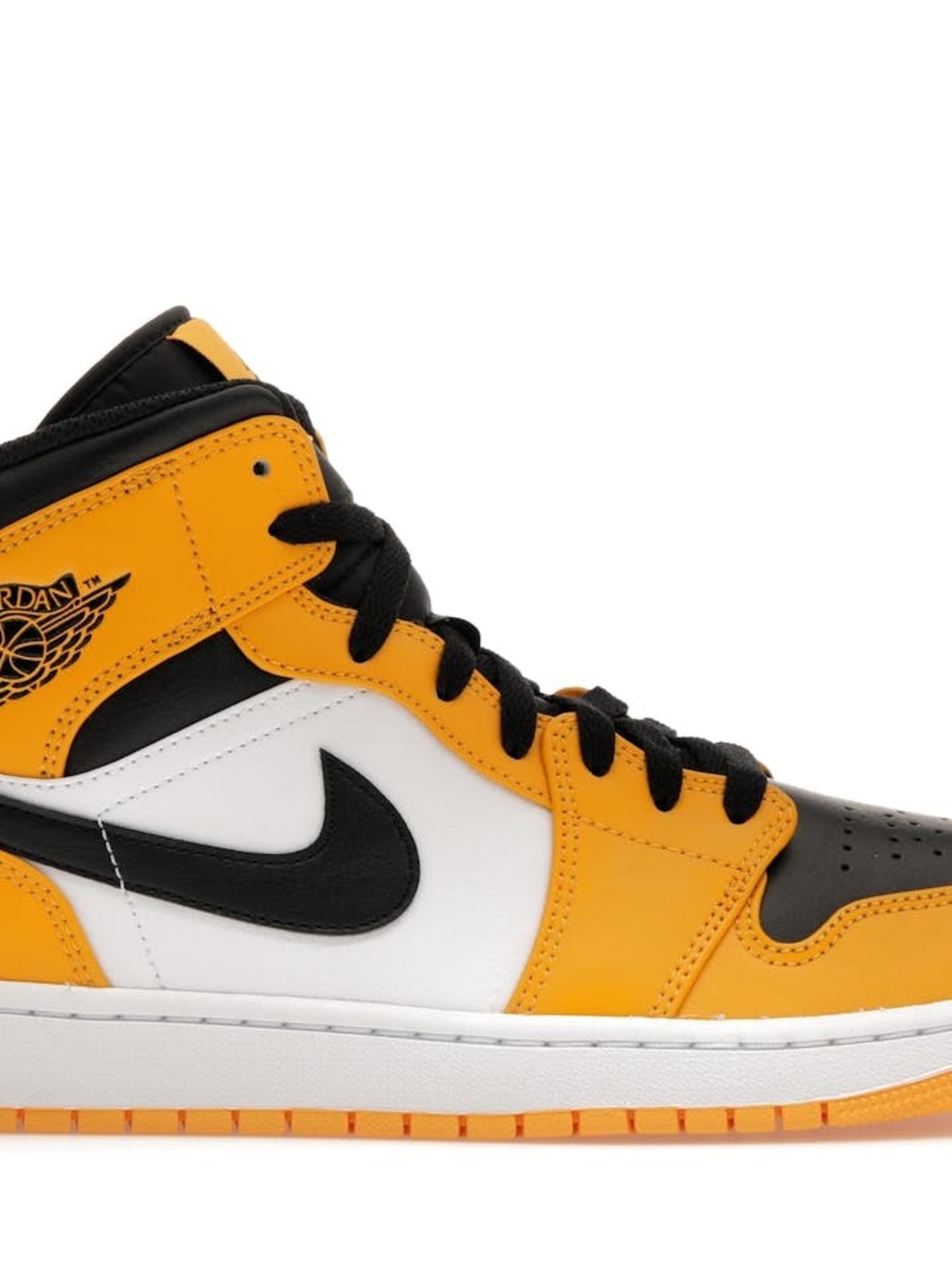 Jordan Men’s High-Top Sneakers in Yellow/Black/White